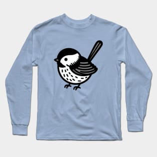 Cute Chickadee Long Sleeve T-Shirt